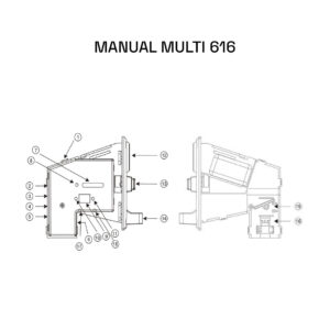 Multimonedero 616