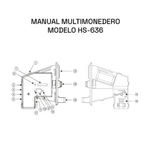 Multimonedero HS 636